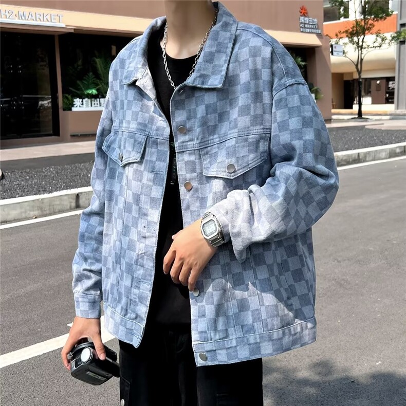秋季青春流行男夹克文艺潮外套 N087 P58图片