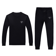 秋季2023年新款男士长袖长裤修身休闲时尚卫衣两件套装，男装休闲套装，电商B360