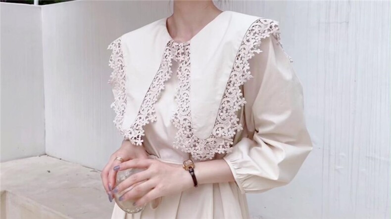 秋季韩系连衣裙，女装连衣裙，驿谷