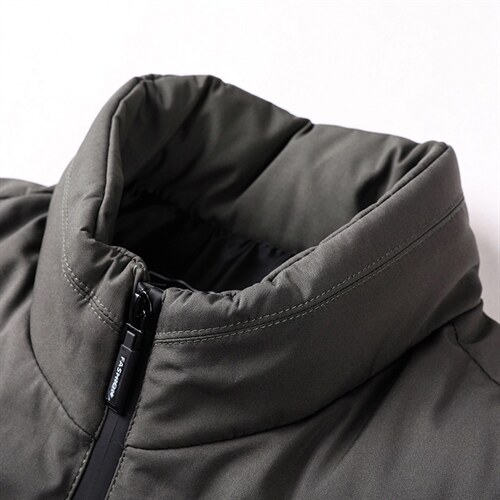 男士新款短款棉衣冬季棉服纯色休闲立领外套中年男装GR3581-P105图片