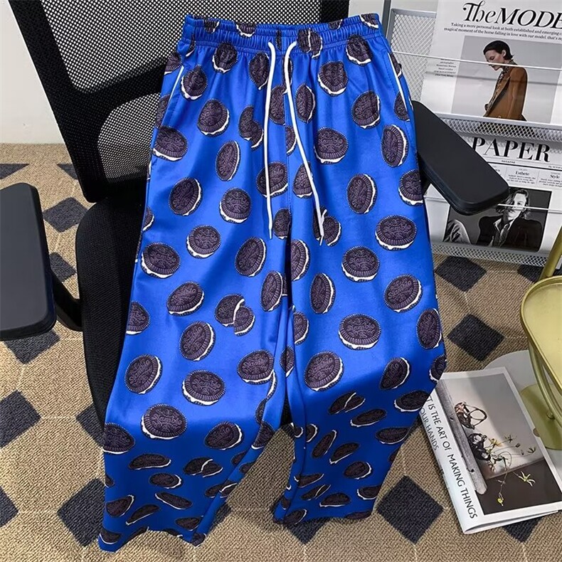 日系2026新款休闲直筒裤潮流无品牌气质文艺百搭新款E129/P32，男装休闲裤，星座506B