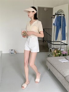 夏季新款-牛仔短裤图片