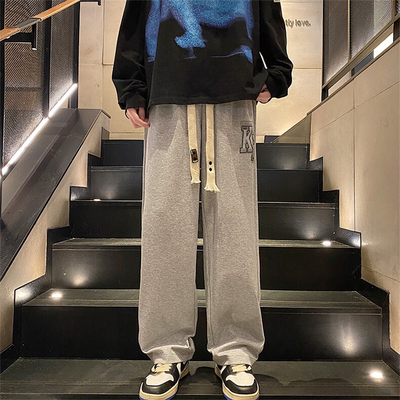 春秋潮流宽松休闲长裤百搭运动卫裤A161-K302-P41,男装休闲裤,电商A161