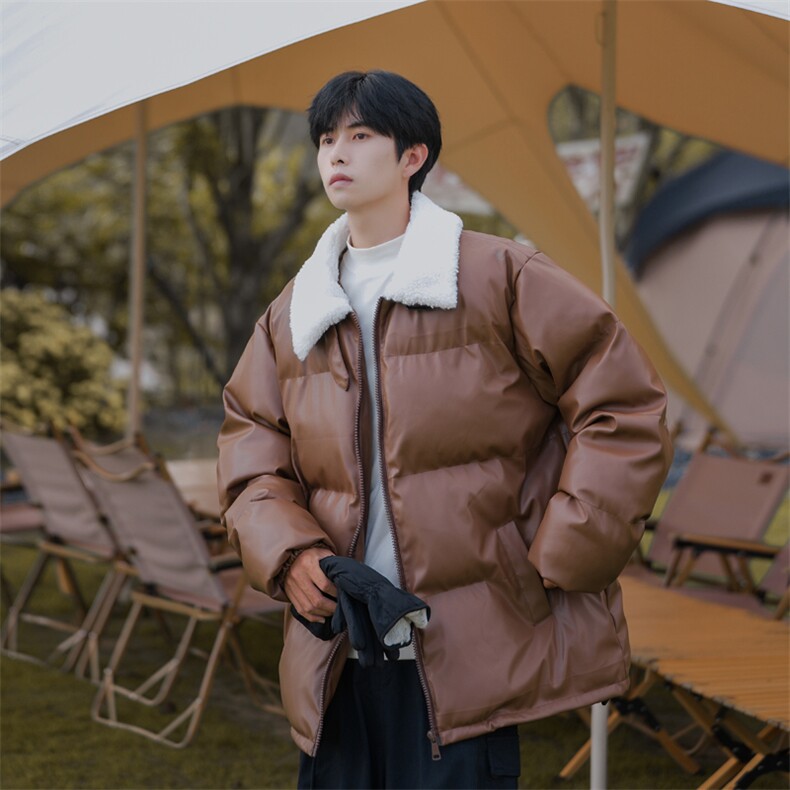 2025重磅韩版冬季保暖美式潮流宽松休闲ins潮流A170-M879-TP60,男装棉衣,电商A170