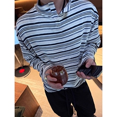 条纹长袖t恤条纹长袖t恤TX105特P51，男装T恤，星座908-1