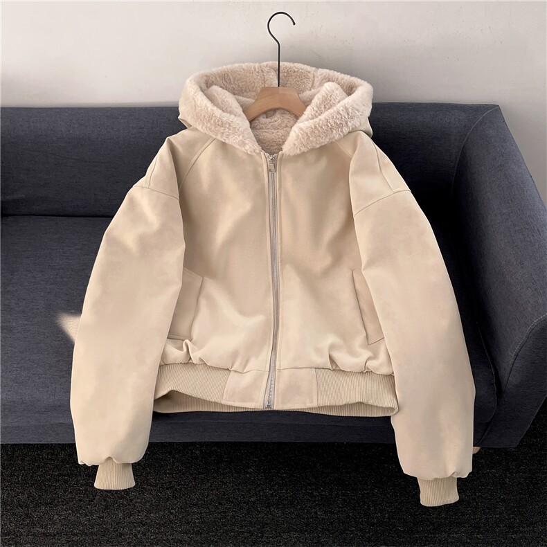 座山雕连帽棉服男冬季加绒加厚连帽皮衣棉衣美式外套M318-P108,男装皮衣,星座308B-2