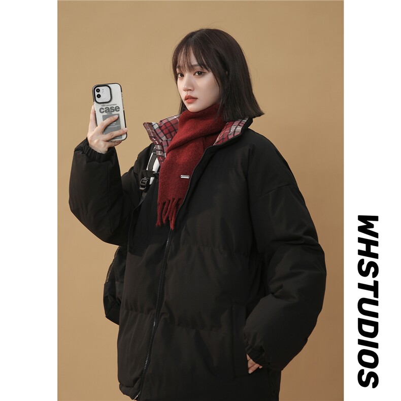抖音得物美式潮流高品质格子三防加厚羽绒棉衣外套棉服MY5555-P68图片