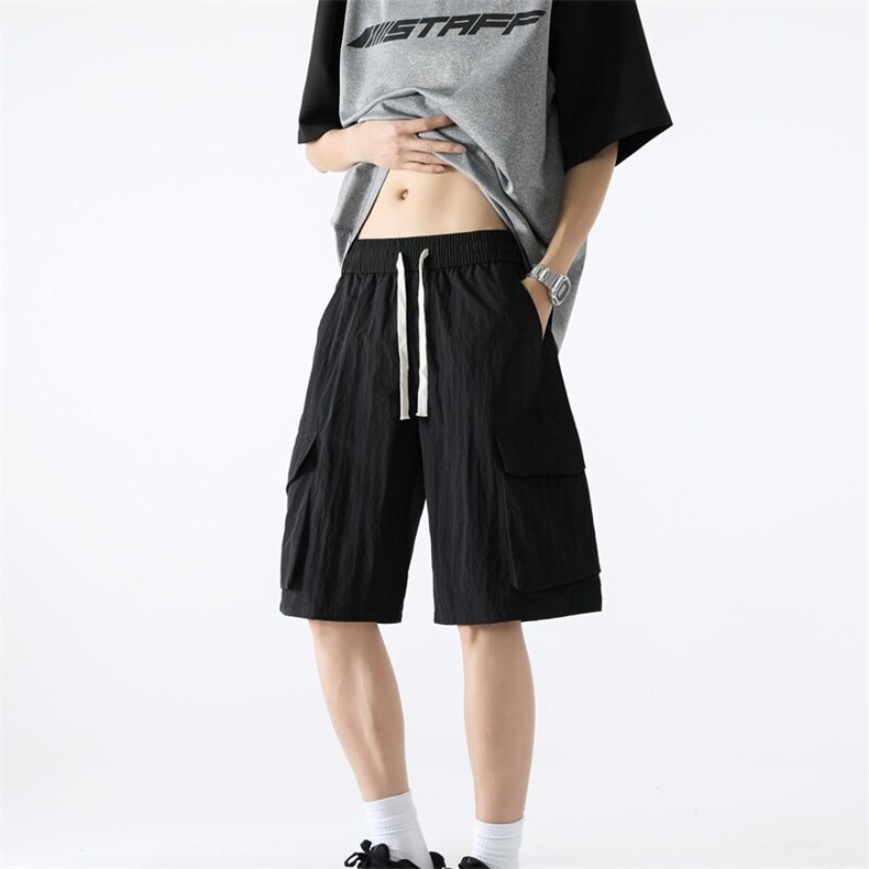 ！冰丝裤夏季男士五分裤工装短裤休闲裤XZ617B--K59-特批28，男装牛仔裤，星座617B