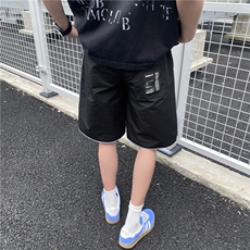 2024夏季新款潮流按扣设计宽松休闲五分裤B315-K24148-特p30控58，男装牛仔裤，电商B315