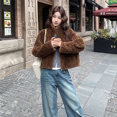新品2025云朵绒皮毛一体外套2c116-2557-p225-299，女装皮草，2C116