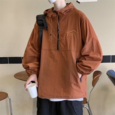 FS2308-P55控78夏季港风情侣防晒服外套薄款防晒衣，男装防晒衣，电商A036A