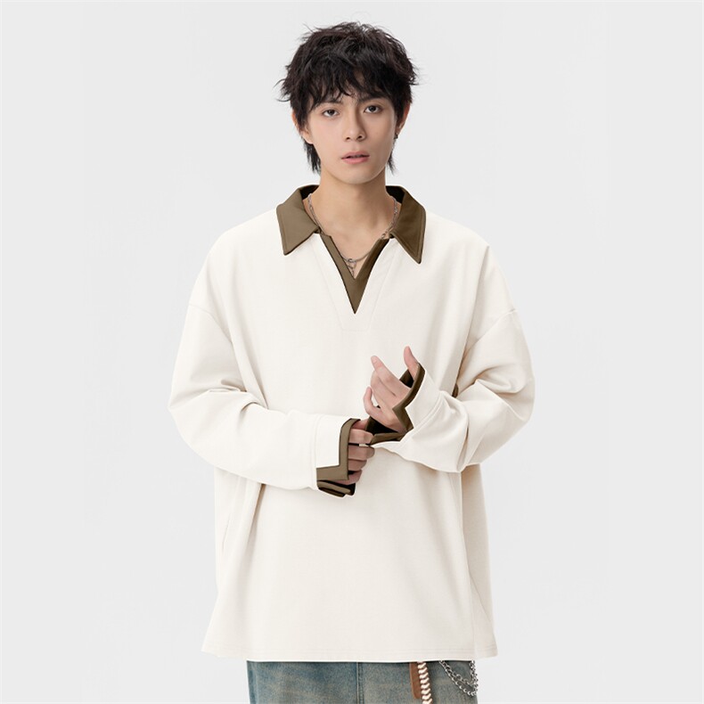大码 秋冬潮流印花卫衣男宽松休闲 W9913图片