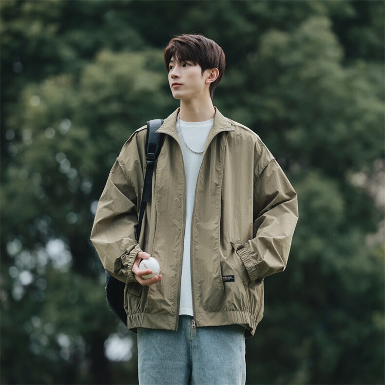 cityboy风青春流行男夹克文艺潮外套防晒衣外套轻薄NF02P38图片