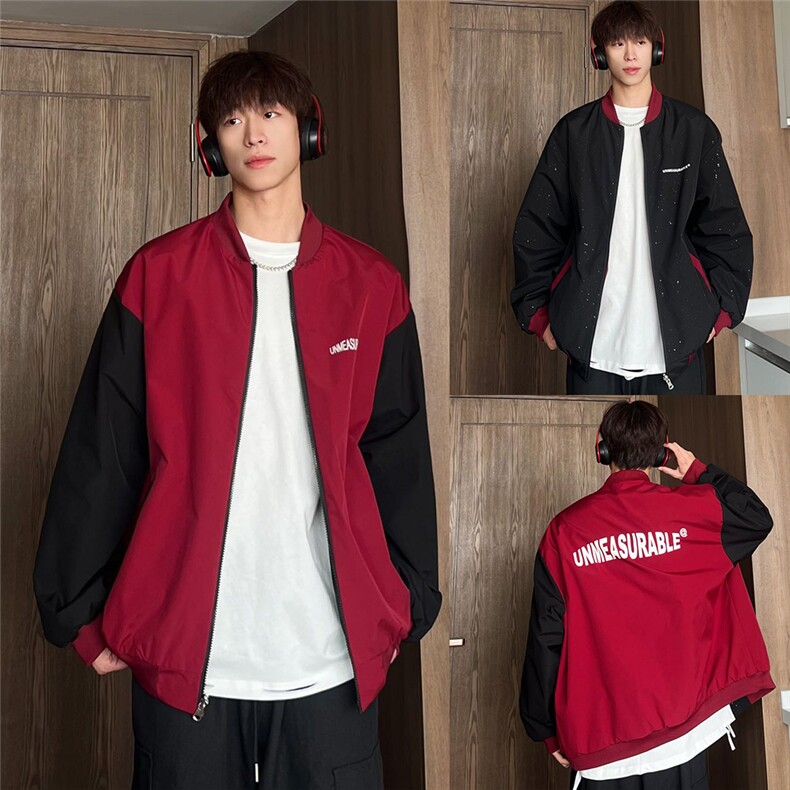 b228-J3053-P75星空双面可穿棒球服，女装职业装，电商A016 (原B228)