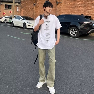 2024美式牛仔裤男款春季长裤潮  K787 P62图片
