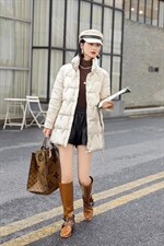 现货羽绒服，女装棉衣/棉服，琪轩蔓莎