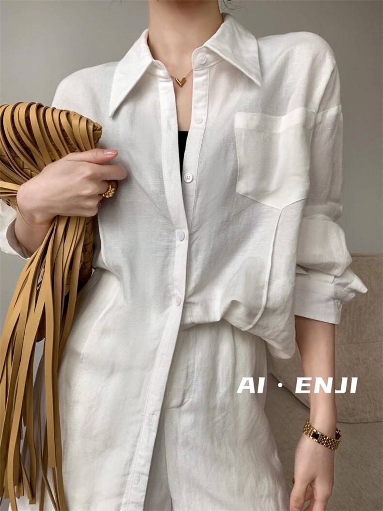 【AI·ENJI】艾恩纪夏季新品气质简约料套装，女装职业装，AI·ENJI 艾恩纪
