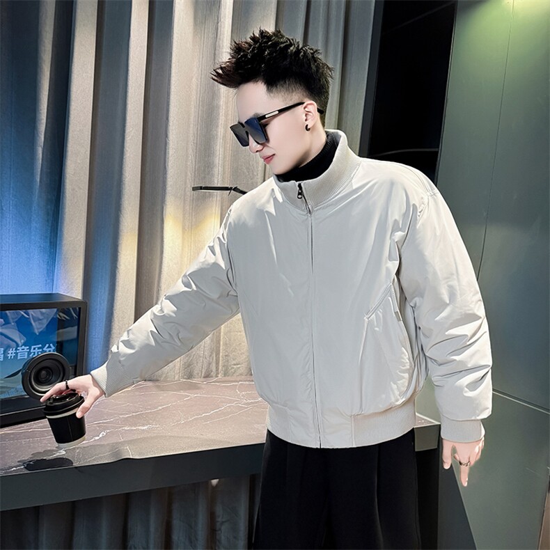 冬季新款男士立领棉衣男潮流简约棉服外套MY8601-P148,男装棉衣,电商A368
