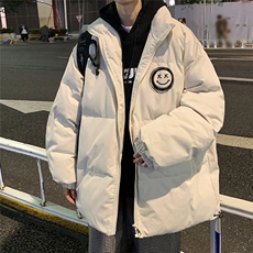 秋冬新款韩版加厚保暖立领宽松棉服外套男MY62031P115控138，男装棉衣，电商A268A