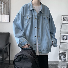牛仔夹克男大码牛仔外套男茄克NJ77359-P60，男装夹克，电商A040
