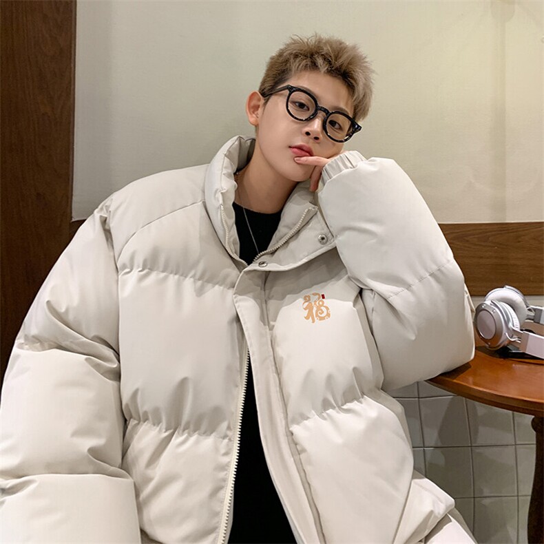 现货抖音得物可供视频冬季三防加厚羽绒棉衣外套面包棉服81154，男装棉衣，电商A486