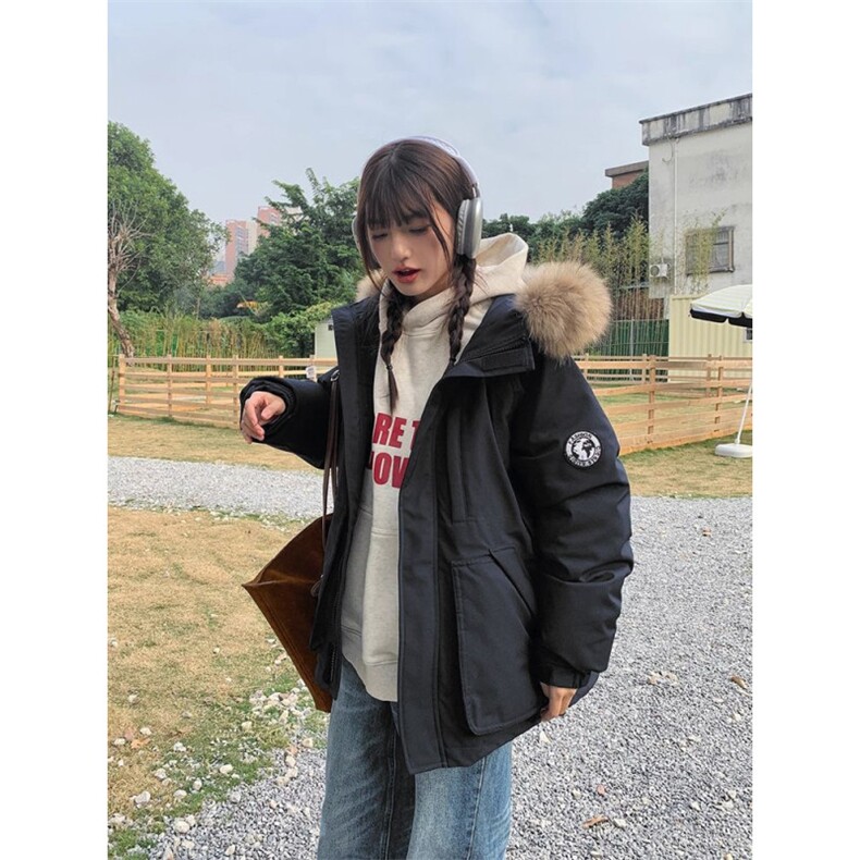 【升级款】派克服工装羽绒棉服oversize面包服外套Y902-P110网图,男装棉衣,电商B245