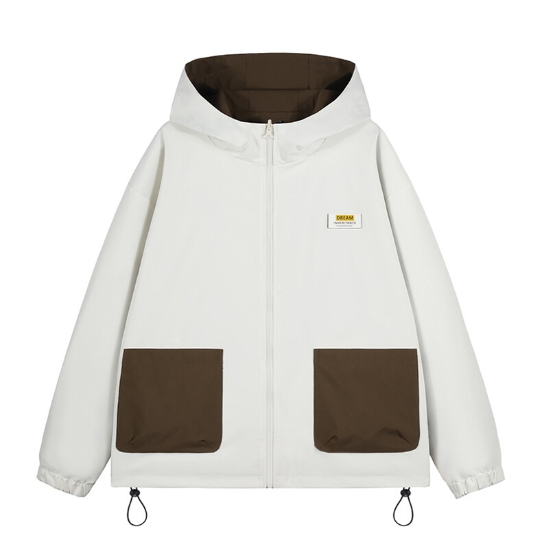 秋季新款现货户外夹克男双面穿立领冲锋衣外套DSA157B-JK7902-P80,男装夹克,电商A157B