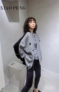 欧货大版休闲外套图片
