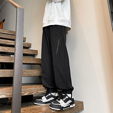 加长版高个子冲锋裤男防风防水魔术贴登山运动裤子KZ018P50加绒60，男装休闲裤，电商B312