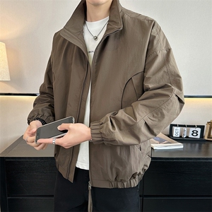 2026店主风春季简约休闲立领棒球服时尚潮流夹克外套男965-P85图片