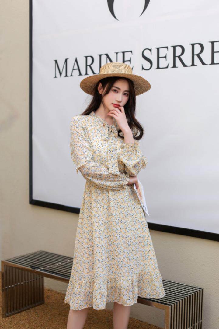 现货：夏季新款韩版修身碎花群，其它，蜜雪·薇琪