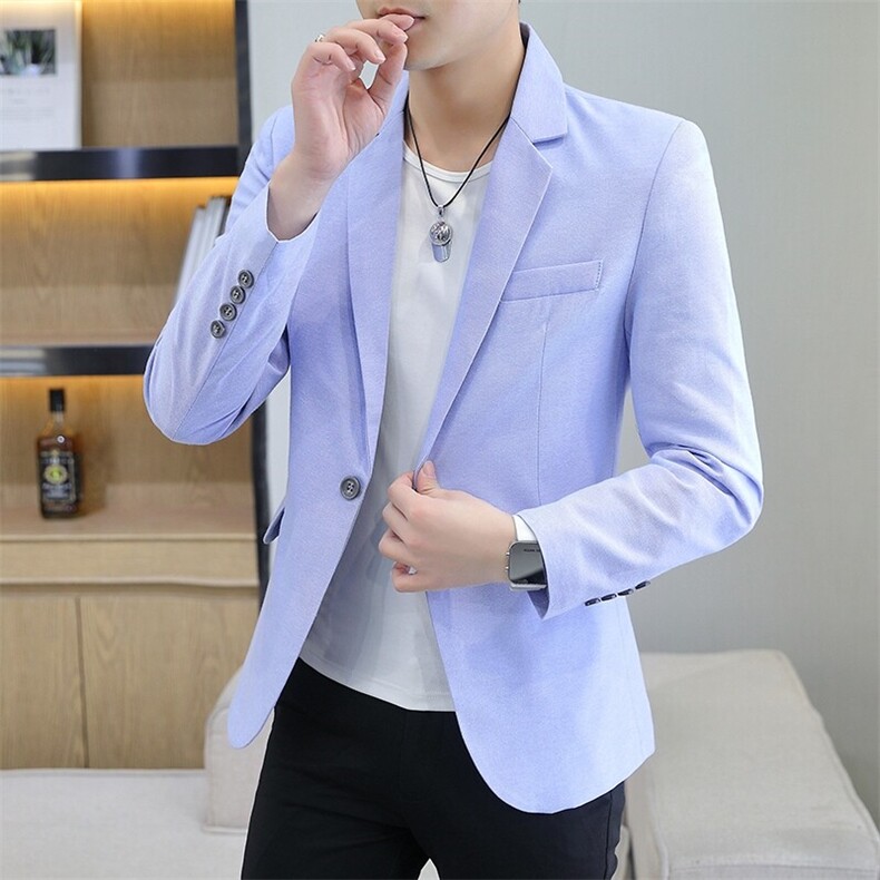 605P55秋季男士西服上衣小西装外套单件修身休闲潮流帅气，男装西服，星座1706