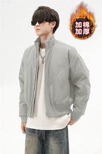 现货10w件防水大码短款棉衣夹克大码休闲外套男J5232J加棉-特P55图片