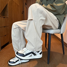 春季现货休闲裤男宽绣四面弹纯色直筒裤DSA157-1-K9815-特P35，男装休闲裤，电商A157-1