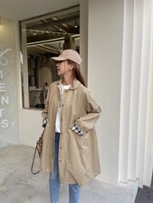 风衣，女装风衣，良布品衣