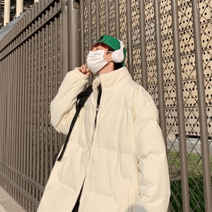 新款冬季棉服灯芯绒棉衣男生服运动休闲潮牌帅气外套M0335-P85图片