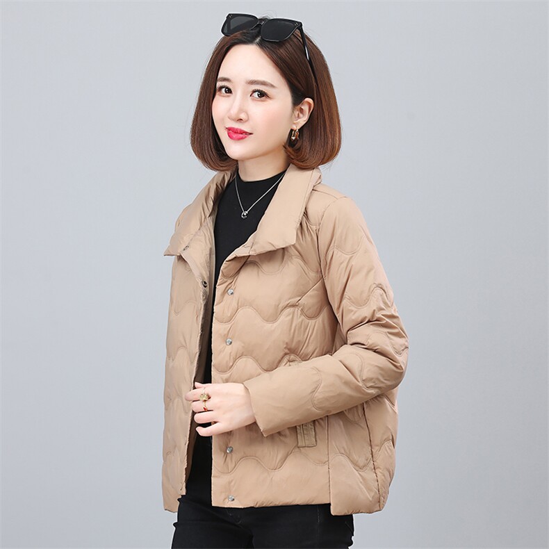 2023年冬季时尚休闲短款面包羽绒服,女装羽绒服,依恋蒂丝