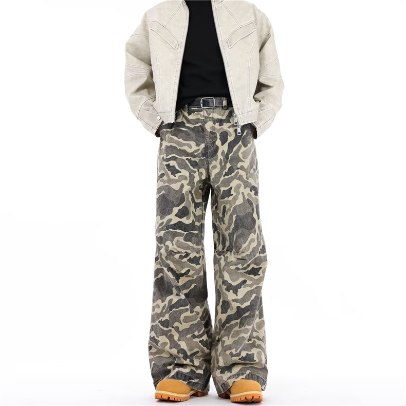 AK2049-P65美式新款复古高街潮流ins网红同款牛仔裤，女装休闲裤，星座617A-2