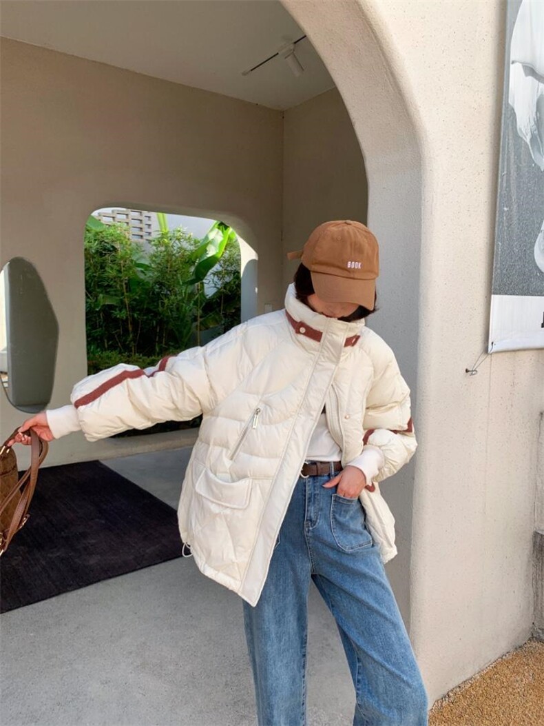 5色羽绒服，女装羽绒服，得到THETHAT