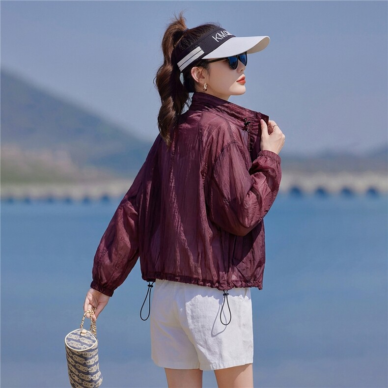 现货2026夏季新款防晒衣防紫外线,女装防晒衣,靓衣阁
