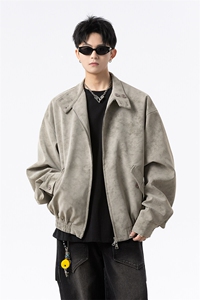 扎染飞行板球服皮夹克男 cp142-特p70图片