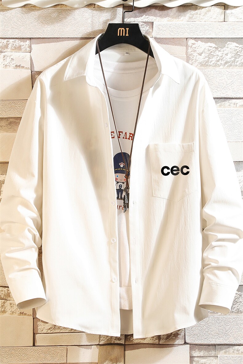 长袖衬衫男士大码宽松衬衣男寸衫砖墙CS15294-P38,男装衬衫,电商A040A