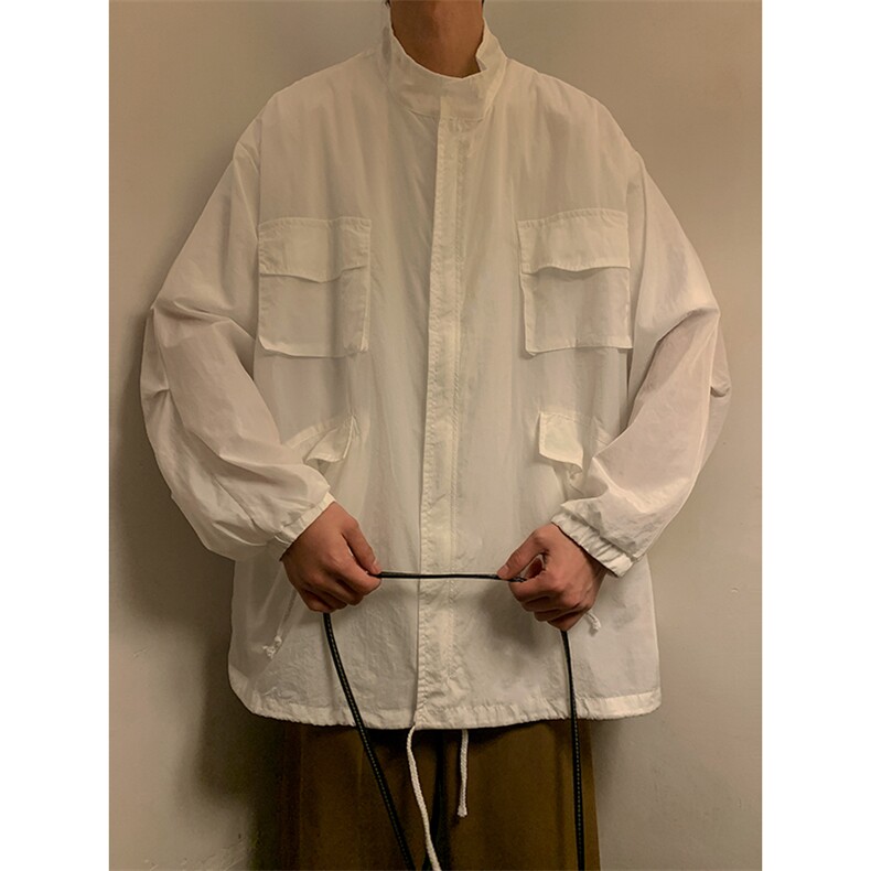 F1029/P45夏季户外工装薄款夹克男士衣服透气大码外套防晒服,男装夹克,电商A141