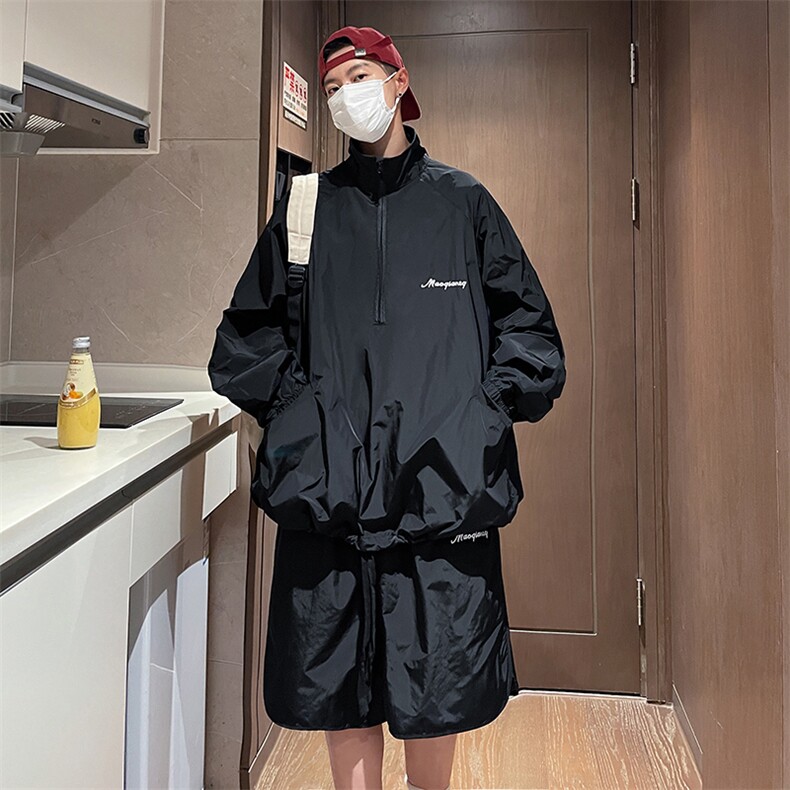 户外登山服防晒衣夏季薄款冲锋衣外套男装一整套TZ68310B-1-P80，男装防晒衣，星座310B-1