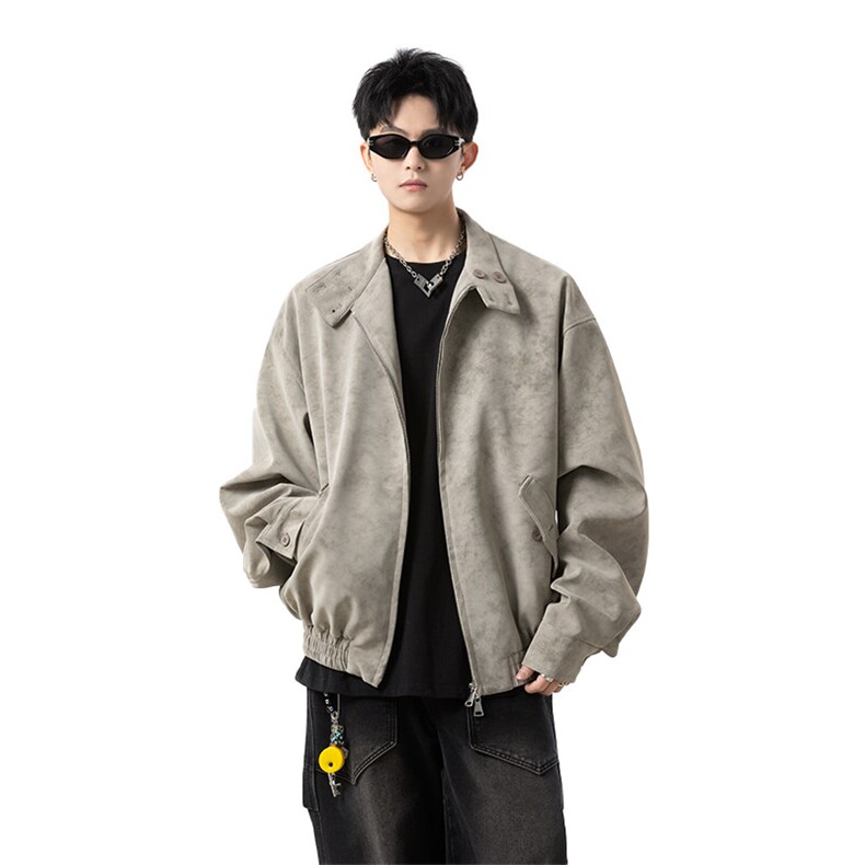 扎染飞行板球服皮夹克男cp142-特p70,男装夹克,电商B371