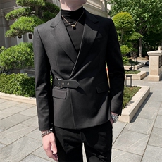 秋冬店主休闲夹克礼服西装单西男士修身休闲西服A236-XZ2308-150，男装夹克，电商A236