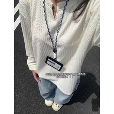 XZ809A/VL01/特P14深度库存量大可谈美式V领肌理感百搭长T卫衣，男装卫衣，星座809A(原222-1)