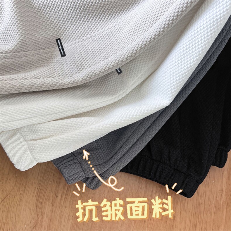 菠萝格束脚裤垂感抗皱休闲百搭舒适束脚裤 K922-特批32图片