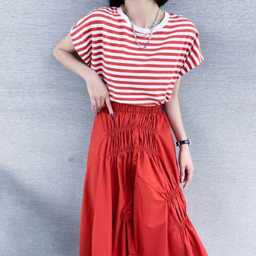 欧货同款条纹套装，女装职业装，玩美