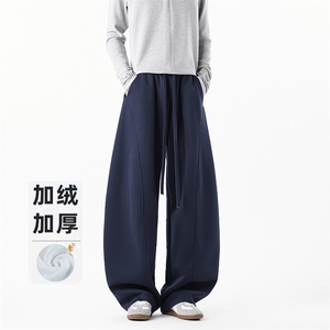 B258-K2939加绒45控98 抖音品质 弯刀卫裤 65%棉35%聚酯纤维图片